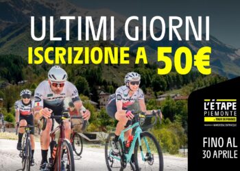 Granfondo del Tour de France L’Étape Piemonte: rush finale per i pettorali a 50€